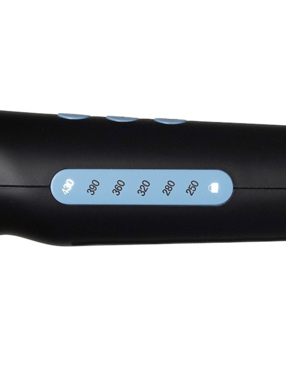 Bio Ionic 1.25" Long Barrel Pro Curling Iron Black with Teal Accents ' NanoIonic - Picture 5 of 12